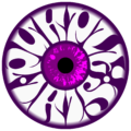 logo purple iris